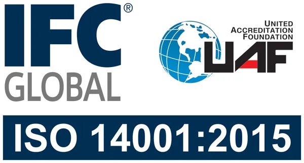 ISO 14001 certified
