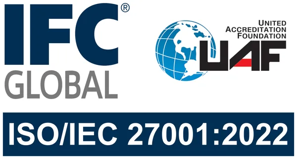 ISO/IEC 27001 certified