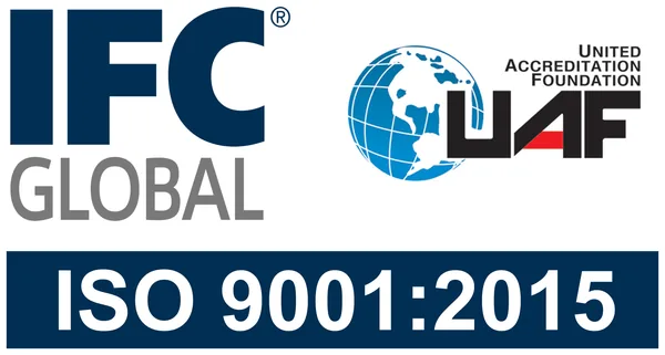 ISO 9001 certified